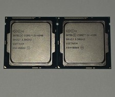 Intel Core i5-4590 Processor 3.3 GHz LGA 1150 SR1QJ Lot of 2