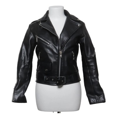 Straight To Hell, Bikerjacke, Damen, Größe: XS, Schwarz/Rot #P3U