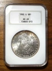 1882-S Morgan Silver Dollar NGC Graded MS65 ~ Old 'Fatty' Slab