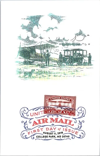 Dr Jim Stamps Maximum Card United States Airmail Forever Fdc
