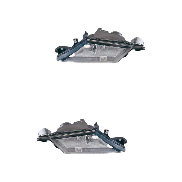 Halogen Scheinwerfer Set Links & Rechts Hauptscheinwerfer H3 FüR Lancia Y-image