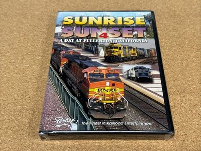 NEW & SEALED Sunrise to Sunset Volume 4 Fullerton California Pentrex Train Video
