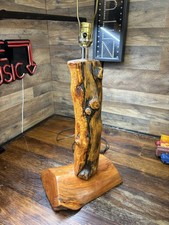 Organic Oak Tree Trunk Hand Turned Wood Light...