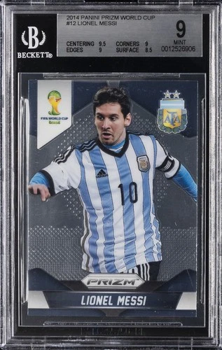 World Cup Lionel Messi 2014 Panini Prizm World Cup Lionel Messi #12 Rookie