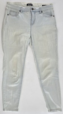 Buffalo David Bitton Royal Mid Rise Stretch Skinny Light Blue Jeans Size 6/28