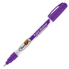 Thornton's Art Supply Oil-Based Paint Marker, Extra Fine Point, Purple Ink