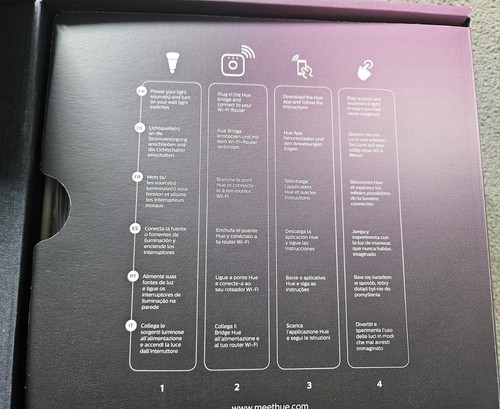 Philips Hue GU10 White and Colour Ambiance Starter Kit Smart Home Automation - Imagen 5 de 5