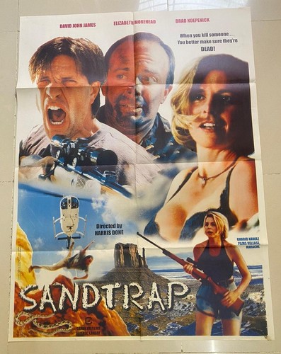 Sand Trap * Orig 97 Pakistani Poster * David Markey * Brad Koepenick *