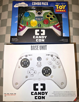 Candy Con Base Unit Wireless Bluetooth Controller Switch/PC Buzz Faceplate