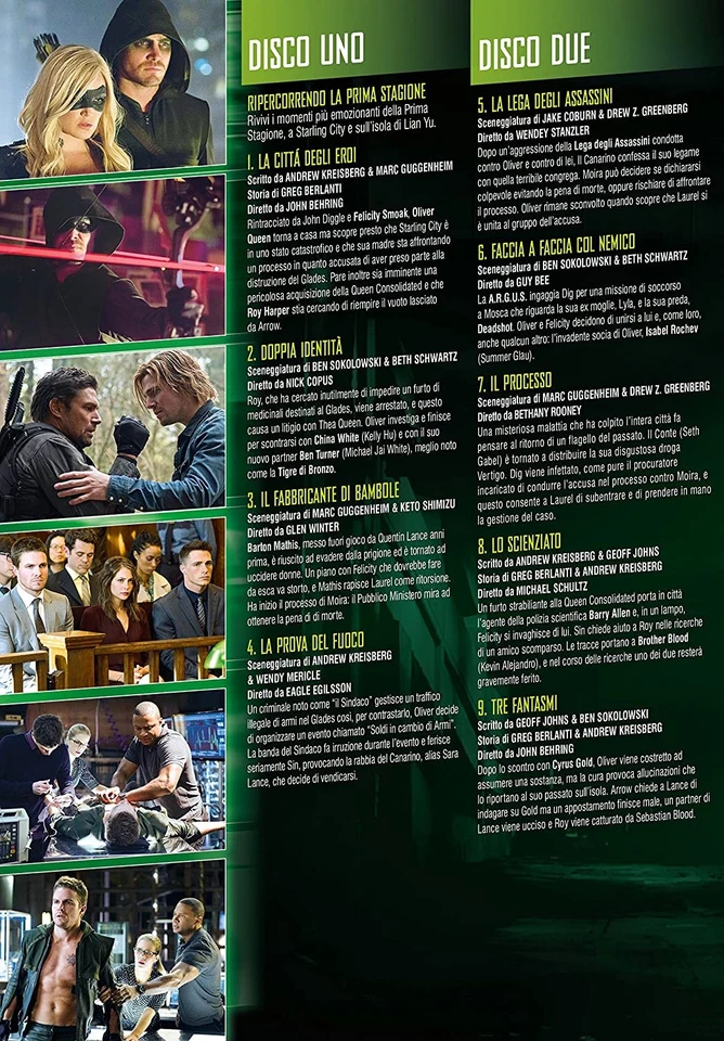 Arrow Stg.2 (Box 5 Dv) (DVD) Stephen Amell Katie Cassidy John Behring - Image 3 of 4