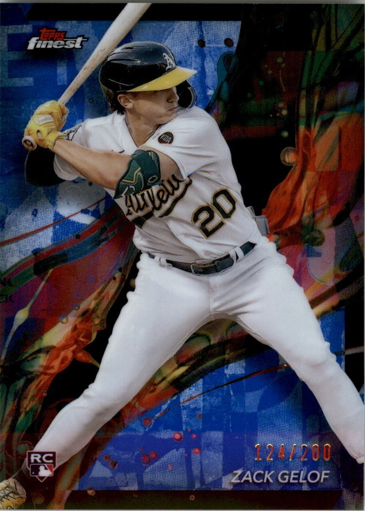 2024 Finest Blue Refractors #59 Zack Gelof /200 - BB