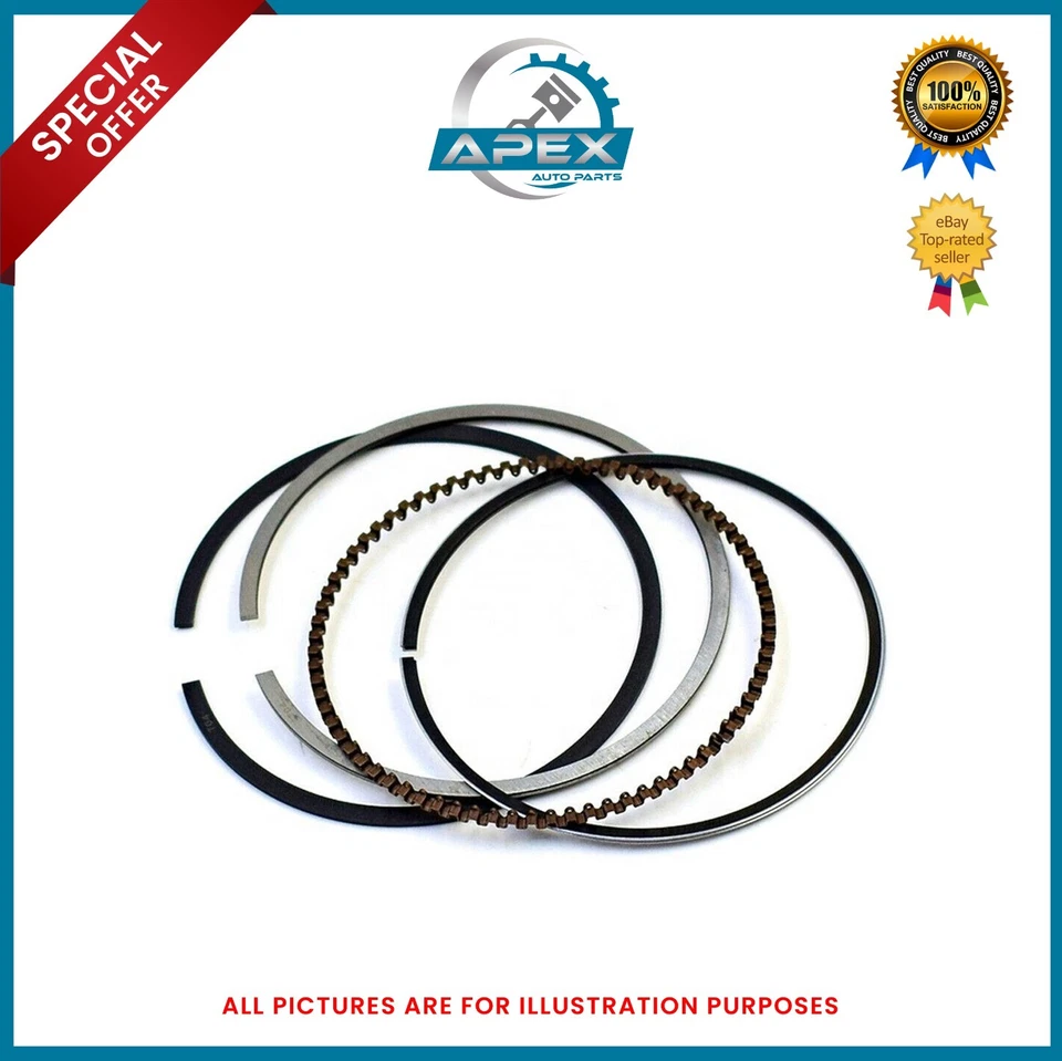 MITSUBISHI 4D55 4D56 L200 L300 L400 PAJERO 2.5 TD DIESEL PISTON RING SET STD - Image 4 of 4