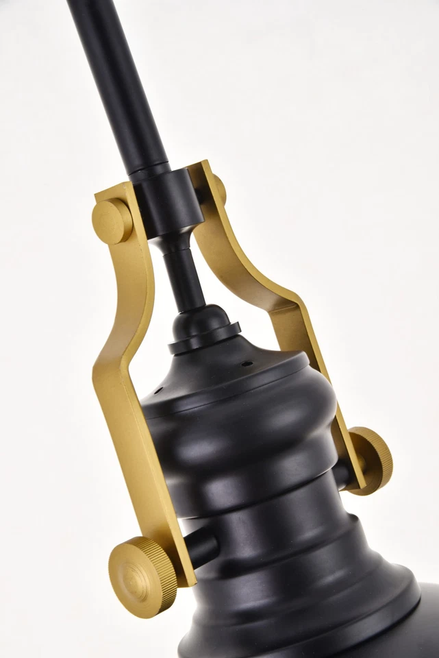 Elegant Lighting LD5001D13 Eamon 13"W Pendant - Bronze - Image 3 of 4