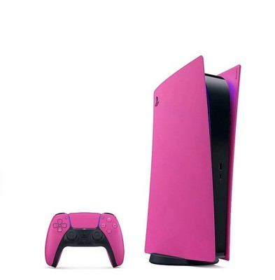 Sony PS5 Blu-Ray Edition Console - Pink And Black Plus Extra Controller