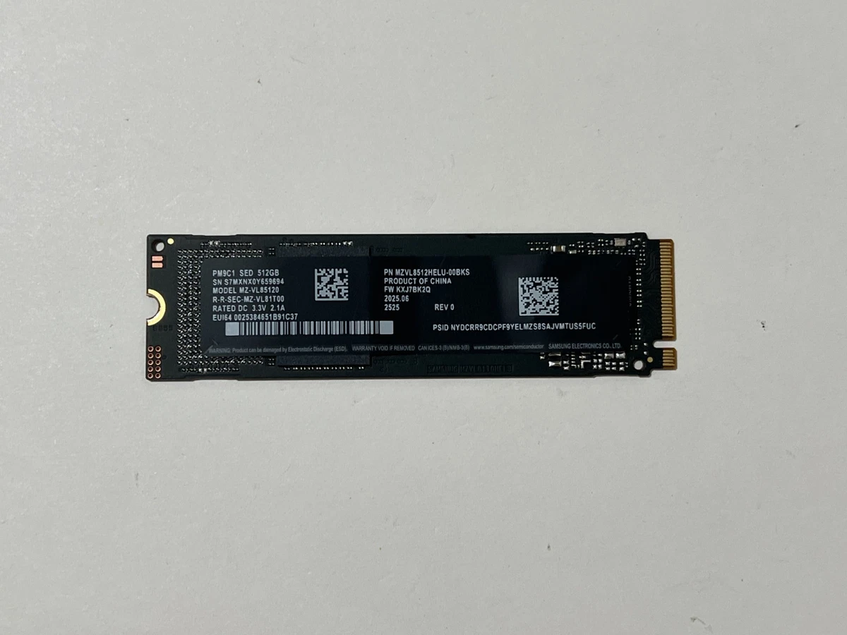 Samsung 512GB M.2 Solid State Drives for sale - eBay