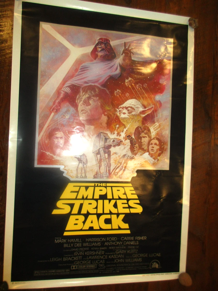 Preços baixos em Empire strikes Back Poster Indiana Star Wars V