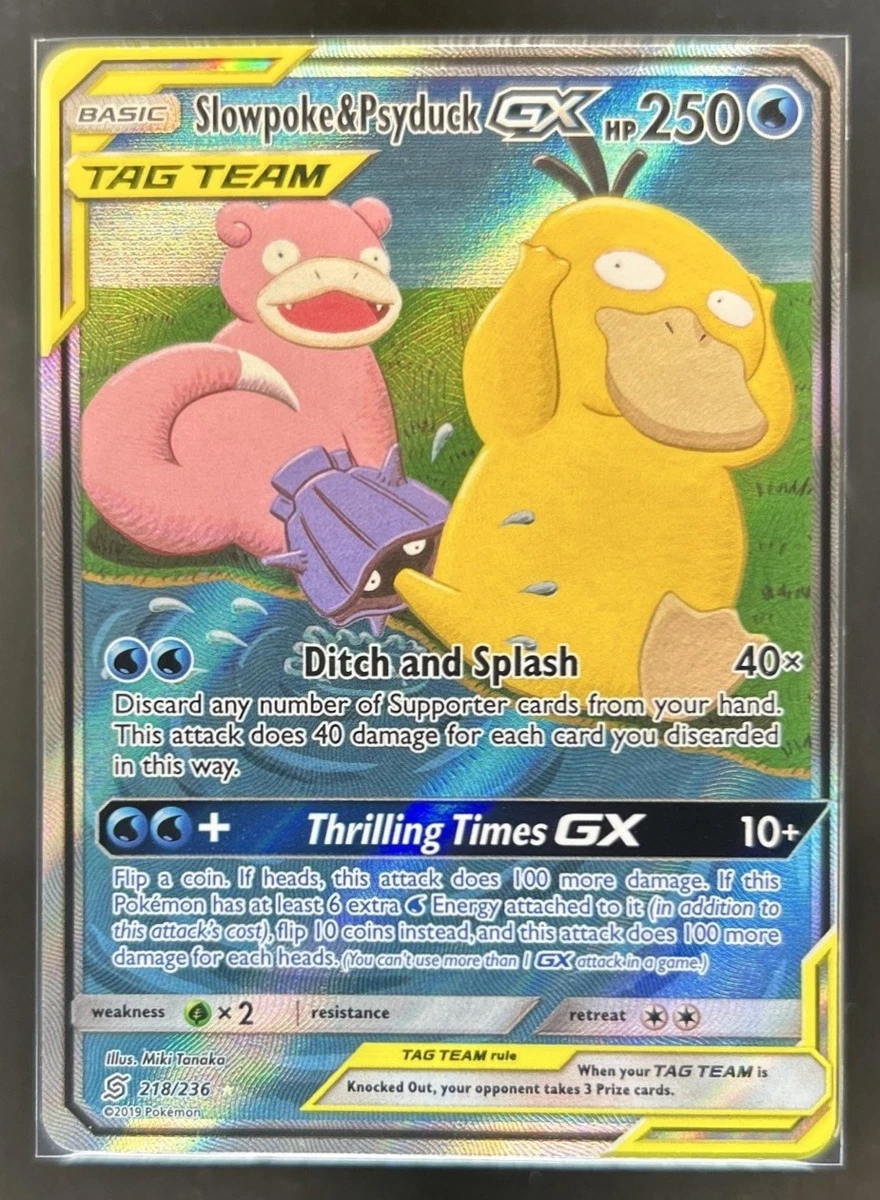 Slowpoke & Psyduck GX Pokémon TCG Cards for sale | eBay