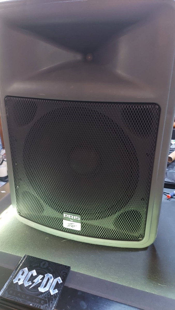 2 Peavey PR15 15' 8 Ohm Two Way Lightweight Portable Without