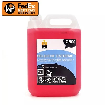 SELDEN Selgiene Extreme C500 Disinfectant - 5L - Fast Free Delivery | WS.DIS5L