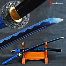 Handmade All Blue Sharp Dragon Japanese Samurai Katana Sword 1095Steel Full Tang