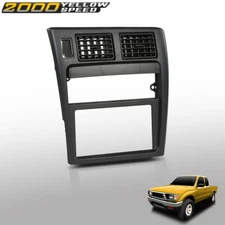 Dash Center Air Vent Radio Bezel Trim W/ Cup Holder Fit For 95-97 Toyota Tacoma 