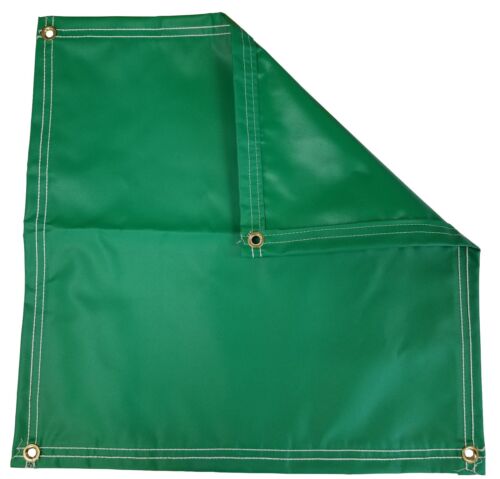 8' x 10' 18 oz. Telo vinile impermeabile resistente - Copertura attrezzatura rimorchio camion - Foto 8 di 16