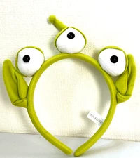 Japan Tokyo Disney Resort Headband Toy Story Alien Little Green Men plush Ears