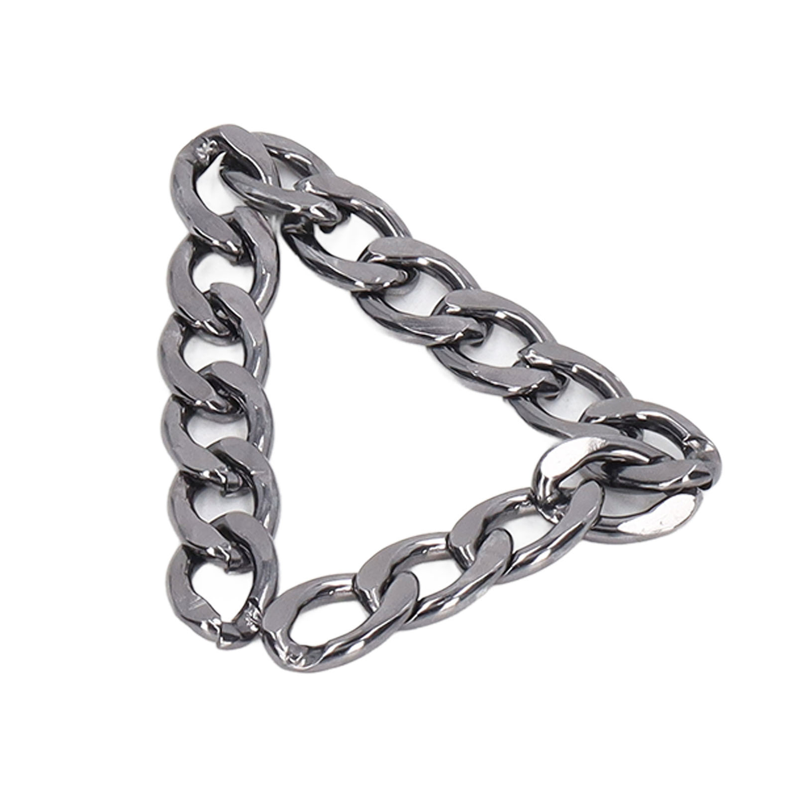 20m Aluminum Curb Chain Metal Craft Chain For Jewelry DIY Kit (Silver