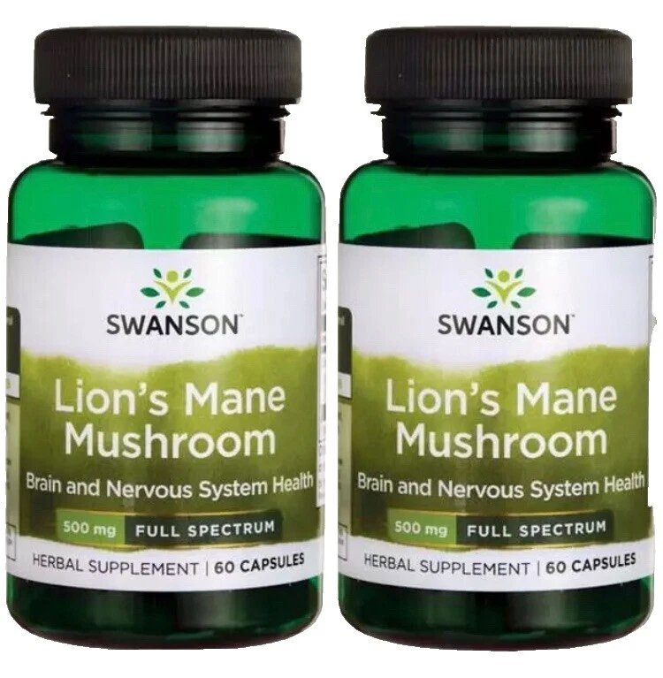 Swanson Products Mushroom Health Herbal Remedies & Resins