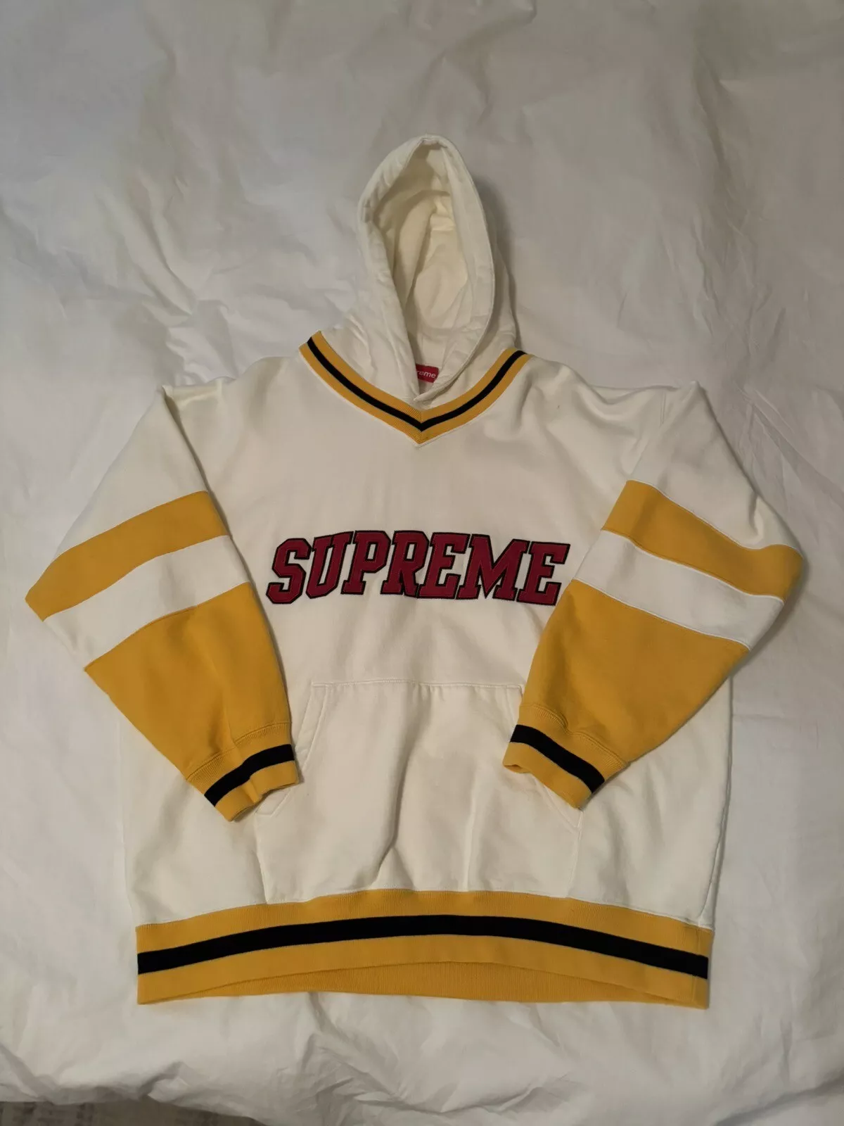 sweat à capuche supreme hockey