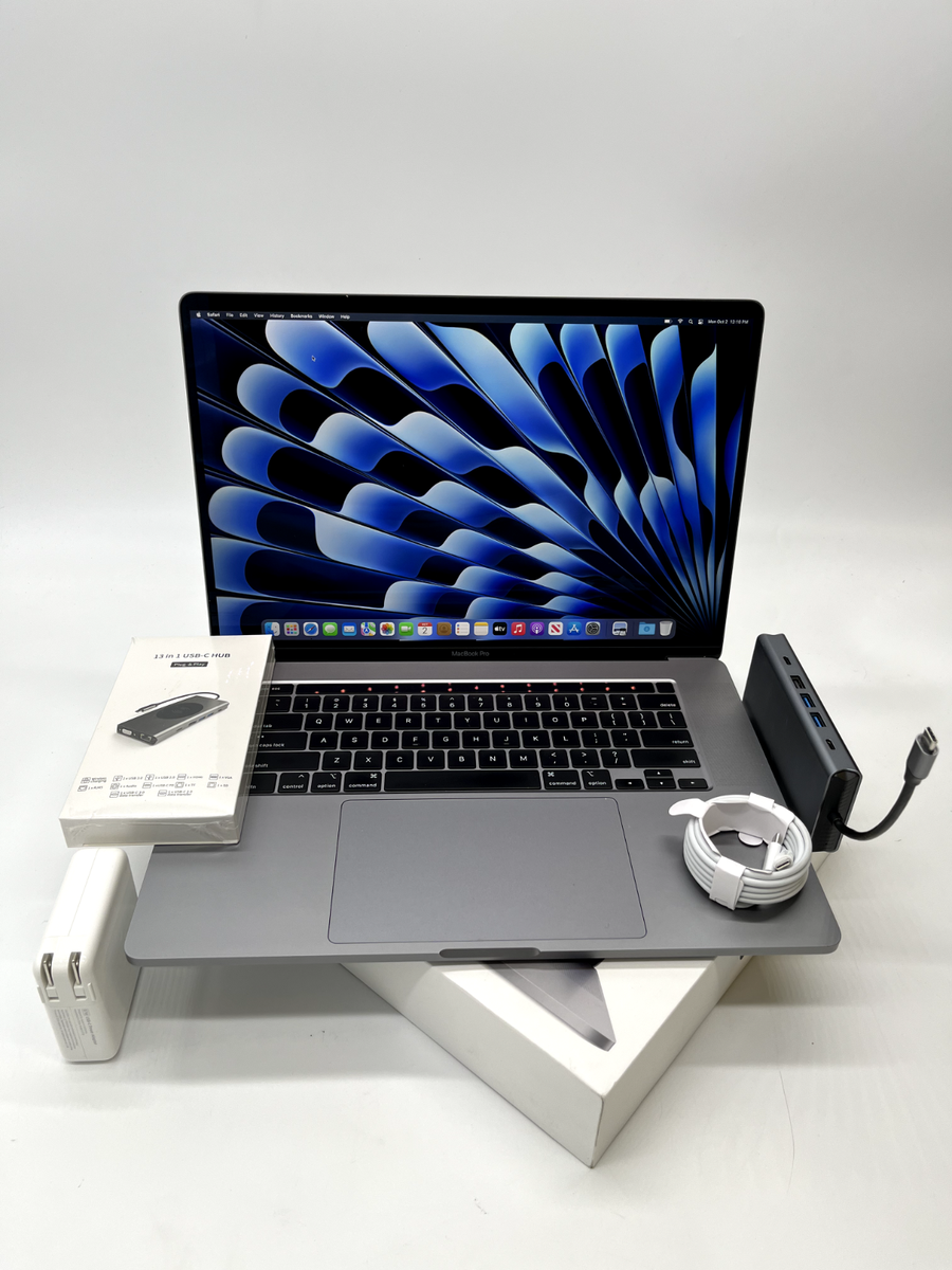 16 Inch MacBook Pro 2019/2020 16GB RAM Space Gray 4.5Ghz 6-Core