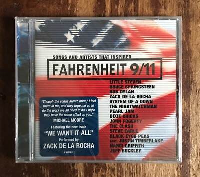SONGS & ARTISTS THAT INSPIRED FAHRENHEIT 9/11 Bob Dylan Steve Earle New CD