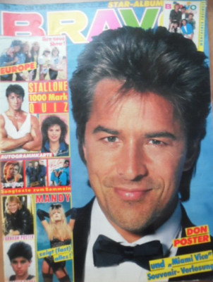 BRAVO 21 - 14.5. 1987 Don Johnson Stallone Europe Duran Mandy Smith Beastie Boys