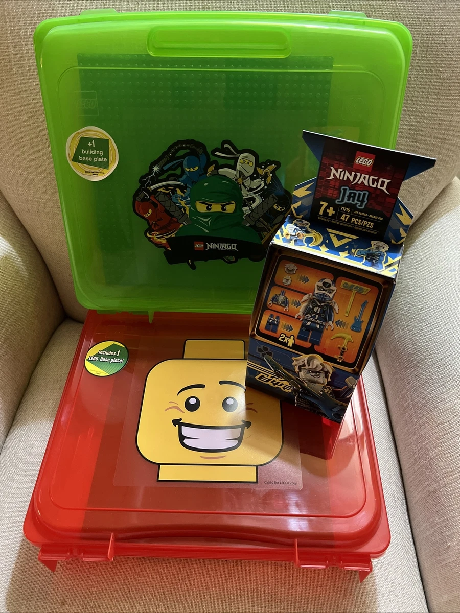 Lego portable storage sales case with baseplate