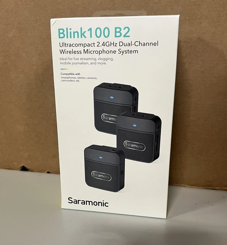 Saramonic - Blink 100 B2 Ultra-Portable 2-Person Clip-On Wireless Mic System - Image 3 of 3