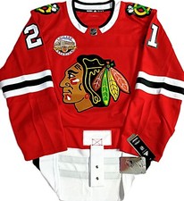 PRO-60  STAN MIKITA BLACKHAWKS CHICAGO STADIUM 1929-1994 ADIDAS AUTHENTIC JERSEY