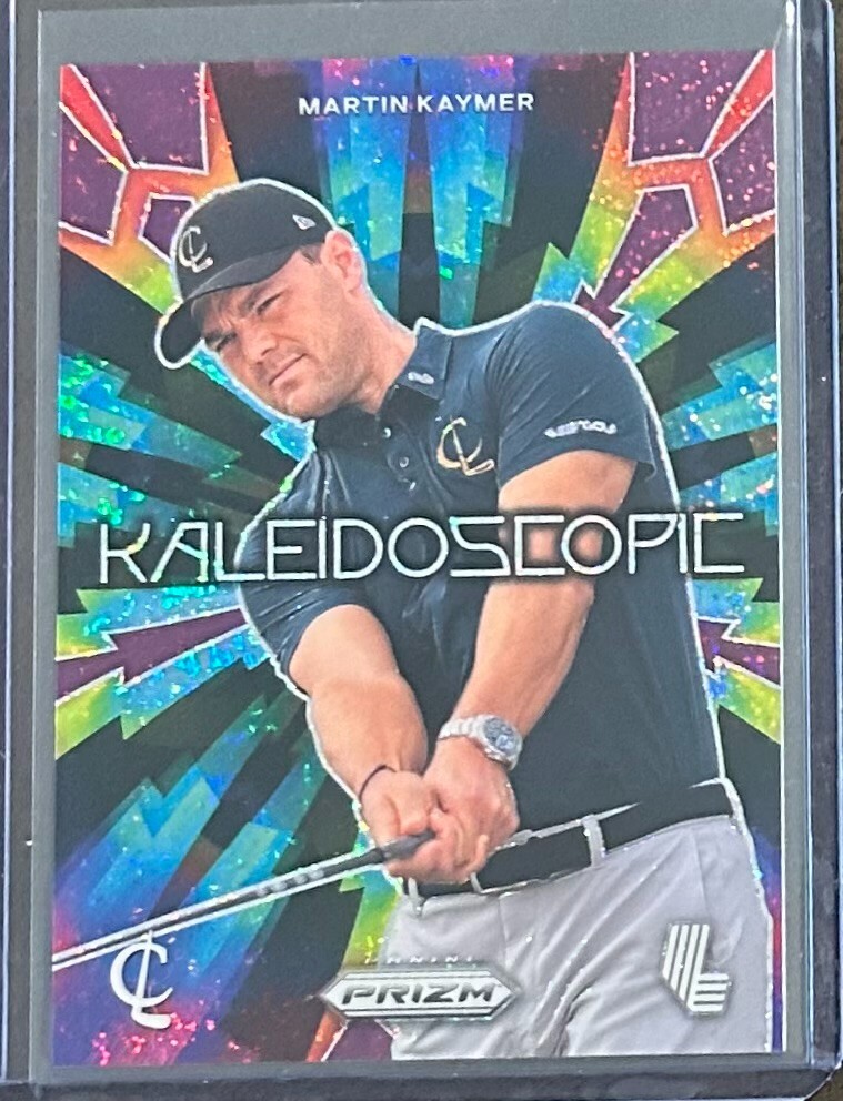 2024 Panini Prizm LIV Golf Martin Kaymer #2 Kaleidoscopic Purple Pulsar Prizm