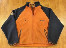 Vintage Chicago Bears Zip Up Fleece Sweatshirt Apex One XL 90s NFL