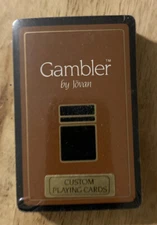 NEW 1 Deck Gambler by Jovan Advertising Playing Cards