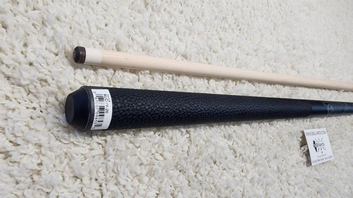 K2 Pool Cue KLCGY Grey w/ Leather Wrap Play Cue w/ Low Deflection 12.5MM Shaft - Picture 6 of 6