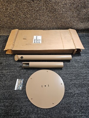 MasonWays SP41V 14'' Dia. Base x 41'' H Round Smokers Pole Self-extinguishing