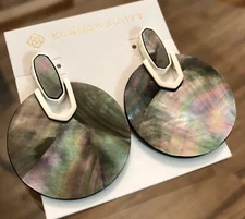 Kendra Scott Abalone Earrings 