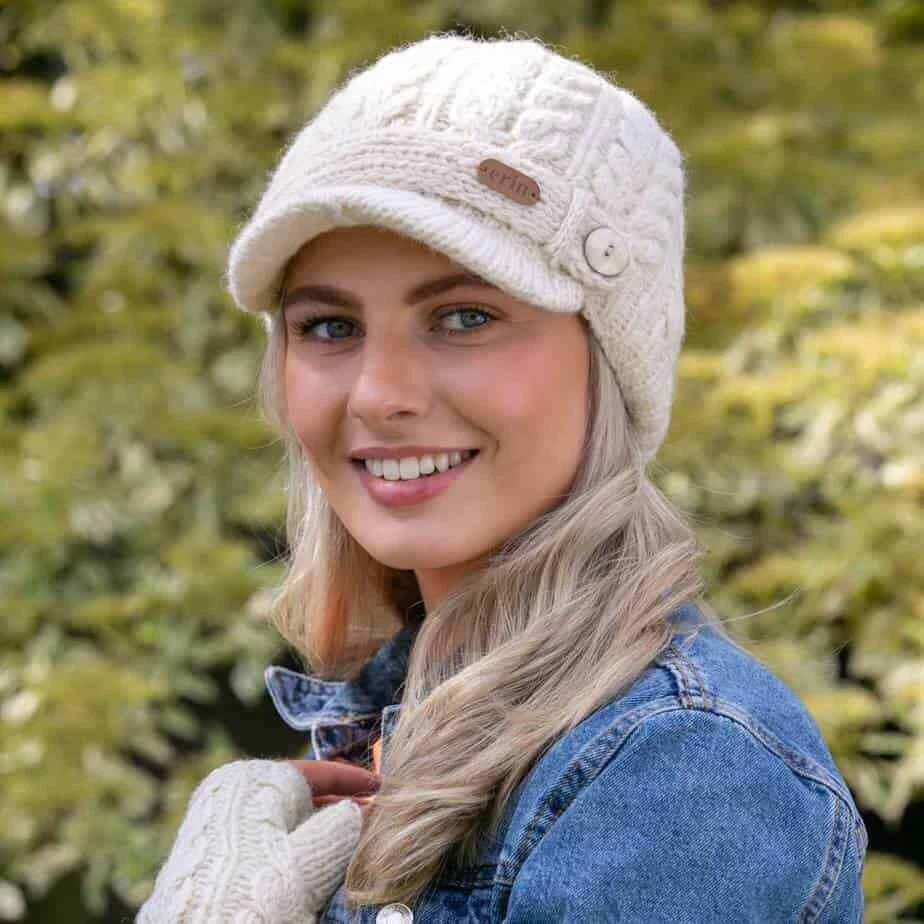 irish wool beanie
