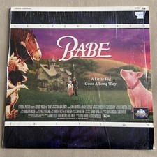 Babe Laserdisc 1996 Good Pig Vintage James Cromwell Magda Szubanski King-Smith