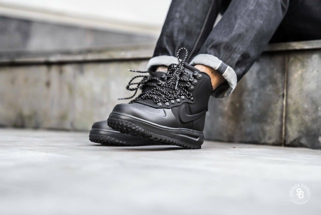 Size UK 8 - Nike Lunar Force 1 Duckboot 18 Triple Black for sale online |  eBay