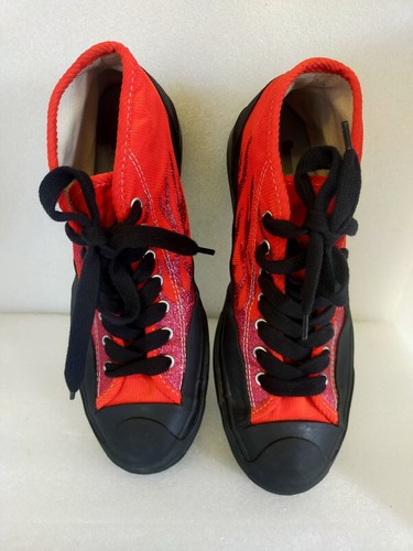 Converse Jack Purcell Chukka Mid ASAP Nast Red Cherry Unisex Trainers UK 9.5 - Picture 3 of 18