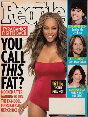 Magazine People February 5 2007 Tyra Banks Cameron Diaz Keith Urban - Image 1 of 4