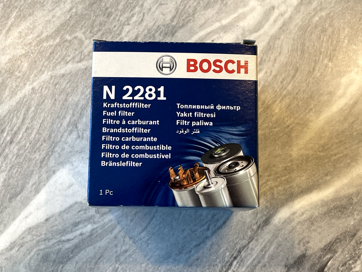 Bosch Dieselfilter Kraftstofffilter für Citroën, Opel, Peugeot, Toyota