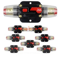 12V-24V DC HOME SOLAR SYSTEM WATERPROOF CIRCUIT BREAKER RESET FUSE INVERTER