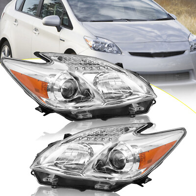#ad Headlights Headlamps For Toyota Prius 2010 2011 Halogen Driveramp;Passenger Set $115.29